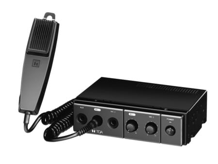 CA115 TOA 15 Watt 12Volt Car Amplifier