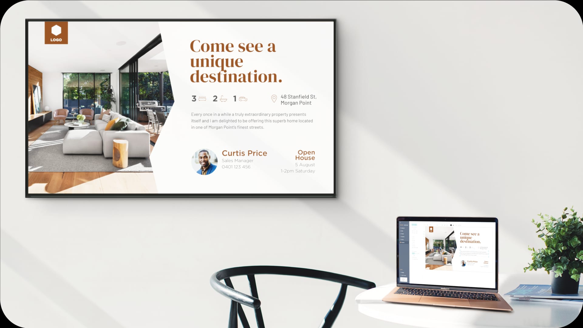 Real Estate Digital signage