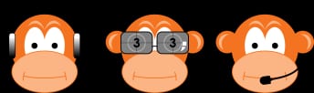 3 Monkeys AV Logo