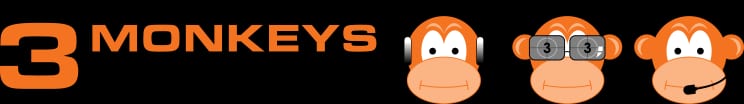 3 Monkeys AV Logo